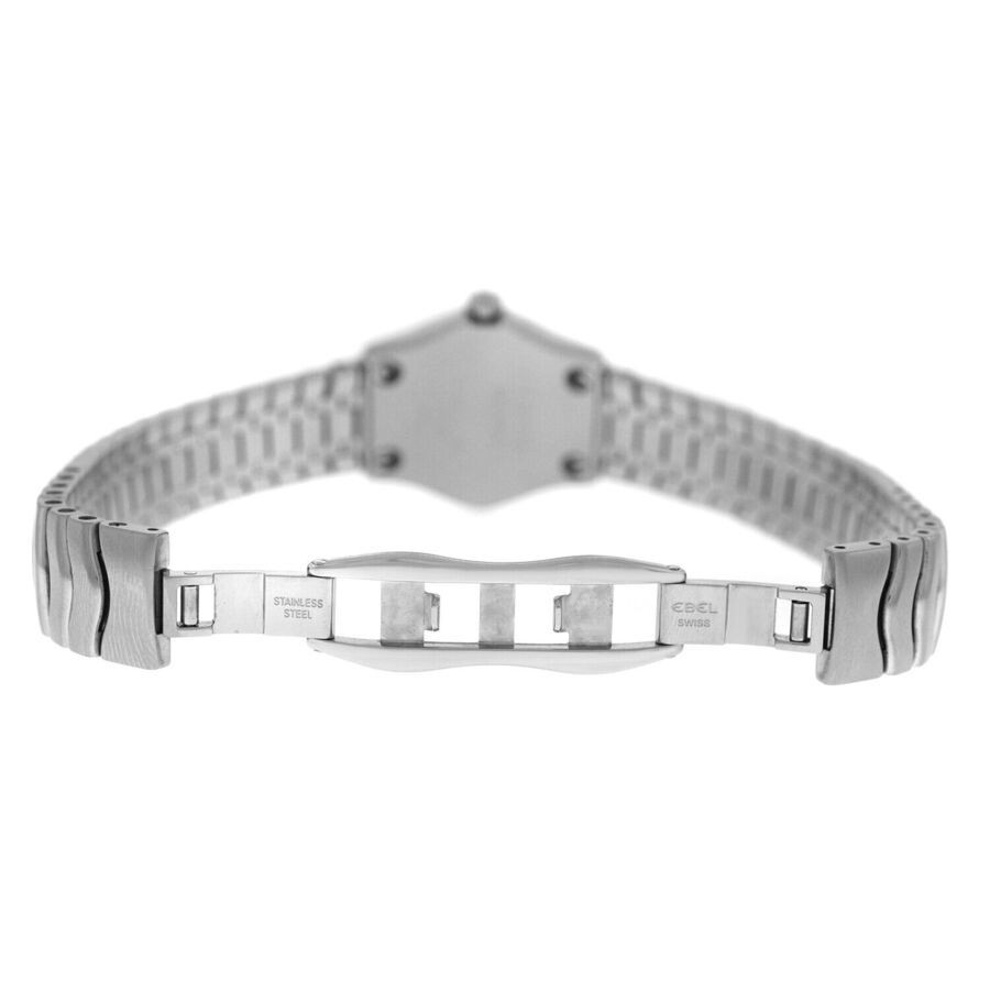Ebel Preowned Ebel Classic Wave Quartz Diamond Ladies Watch E9157F14