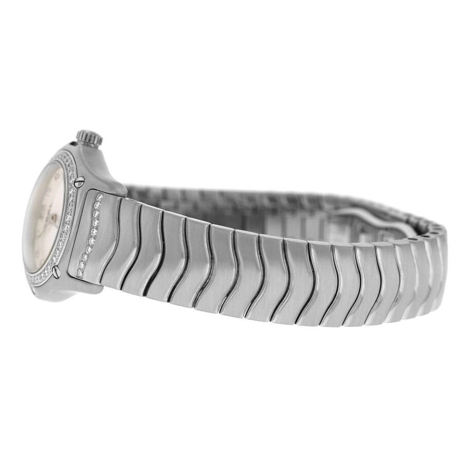 Ebel Preowned Ebel Classic Wave Quartz Diamond Ladies Watch E9157F14