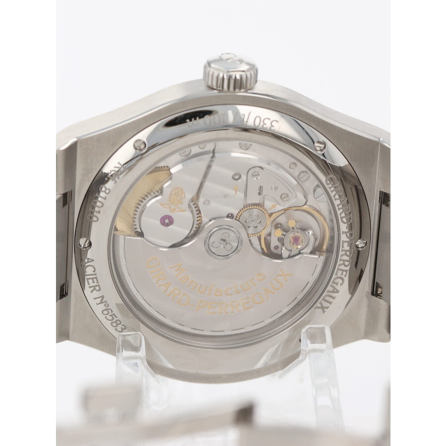 Girard Perregaux Preowned Girard Perregaux Laureato Blue Dial Men's Watch 810101143111A