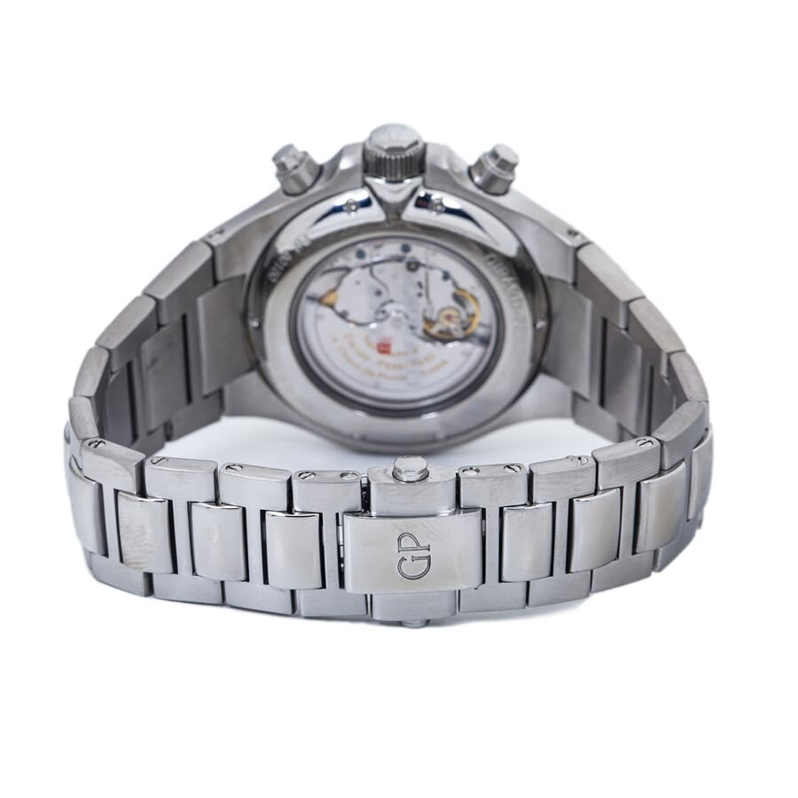 Girard Perregaux Preowned Girard Perregaux Laureato GMT Chronograph Tachymeter Silver Dial Men