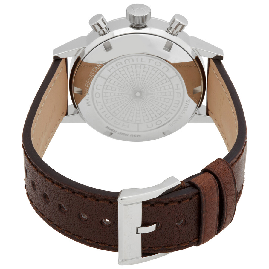 Hamilton Preowned Hamilton IntraMatic Chronograph Green Dial Men's