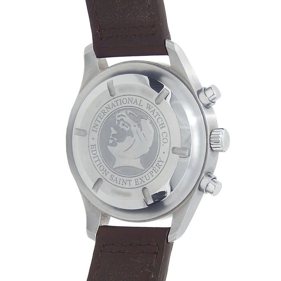 IWC Pre-owned IWC Pilot Saint Exupery Chronograph Automatic Black Dial  Men's Watch IW371709 - Pre-Owned Watches - Jomashop