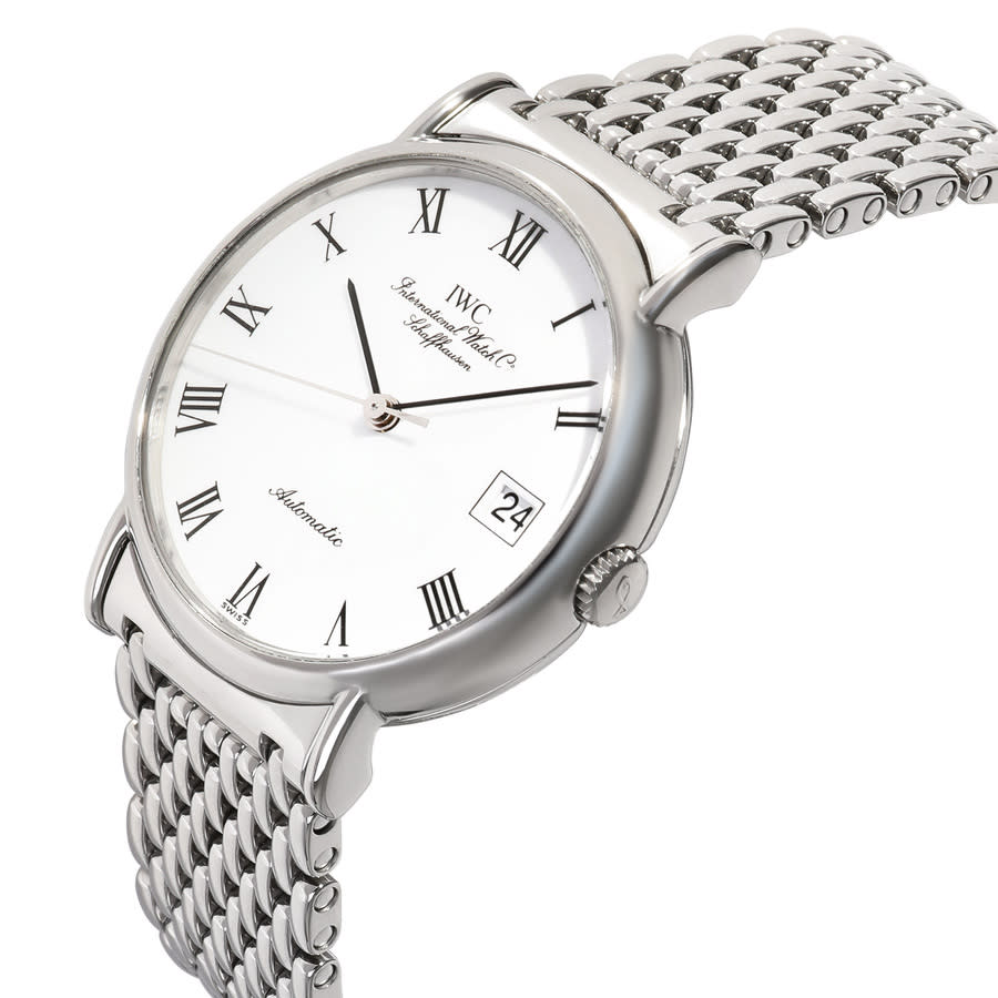 IWC Pre-owned IWC Portofino Automatic White Dial Unisex Watch IW3513-40 -  Pre-Owned Watches - Jomashop