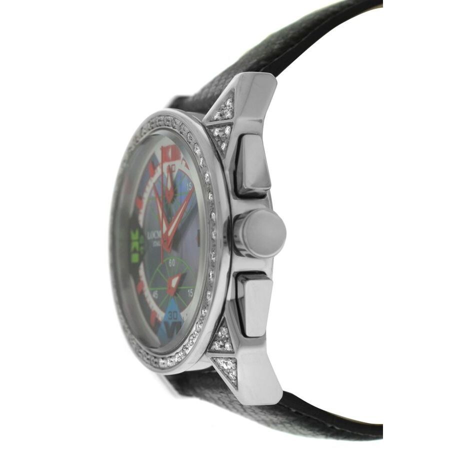 Locman Preowned Locman Cavallo Pazzo Quartz Diamond Men's Watch 161 PreOwned Watches