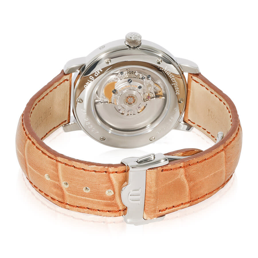 Maurice Lacroix Preowned Maurice Lacroix Masterpiece Automatic Silver Dial Men's Watch MP6148