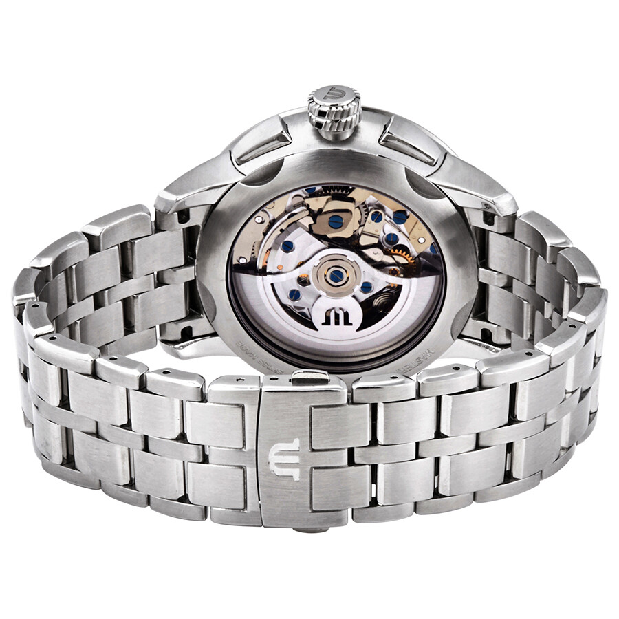 Maurice Lacroix Preowned Maurice Lacroix Masterpiece Chronograph Black Dial Men's Watch MP6348