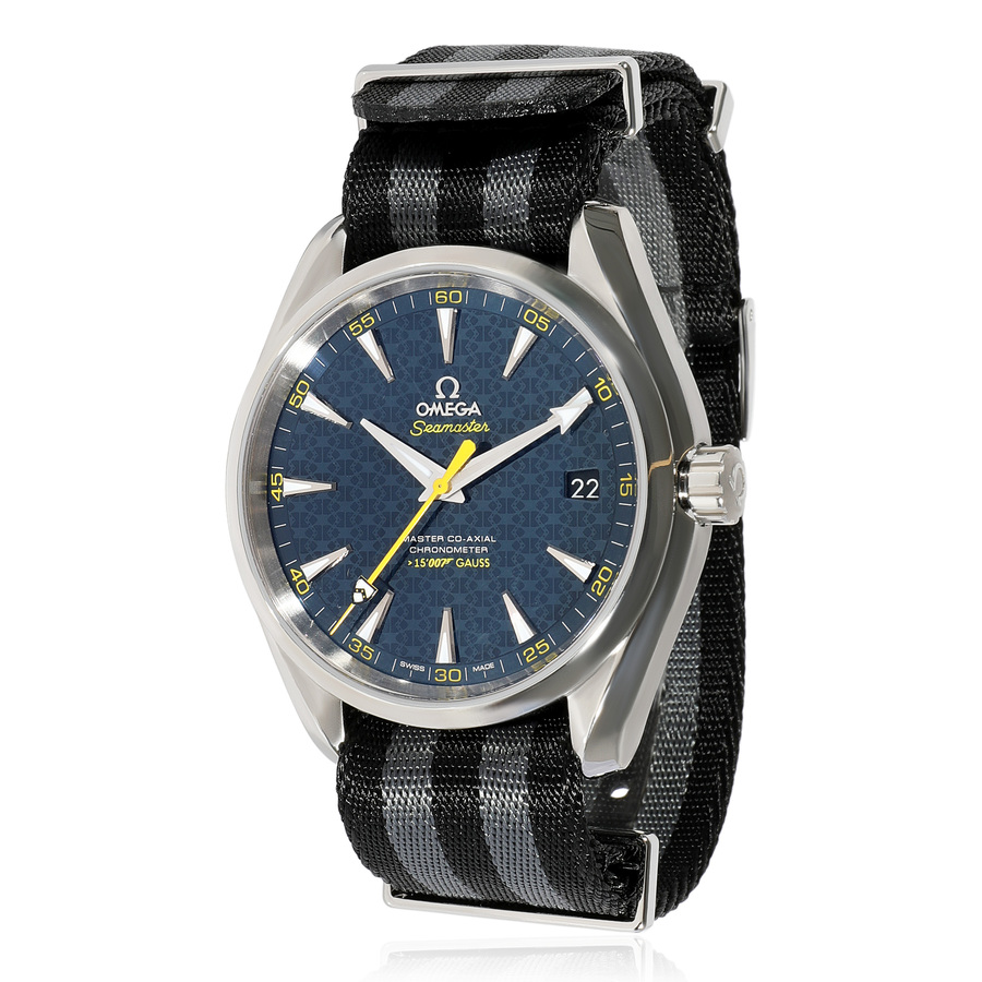 Omega Pre-owned Omega Seamaster Aqua 