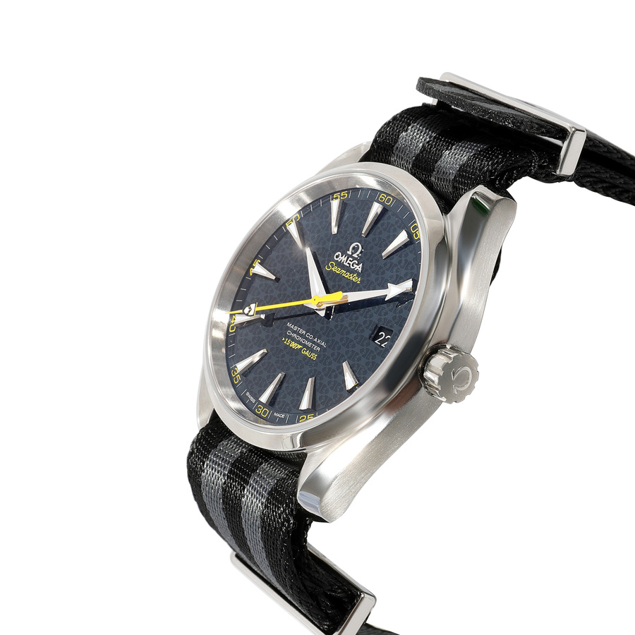 Omega Pre-owned Omega Seamaster Aqua 