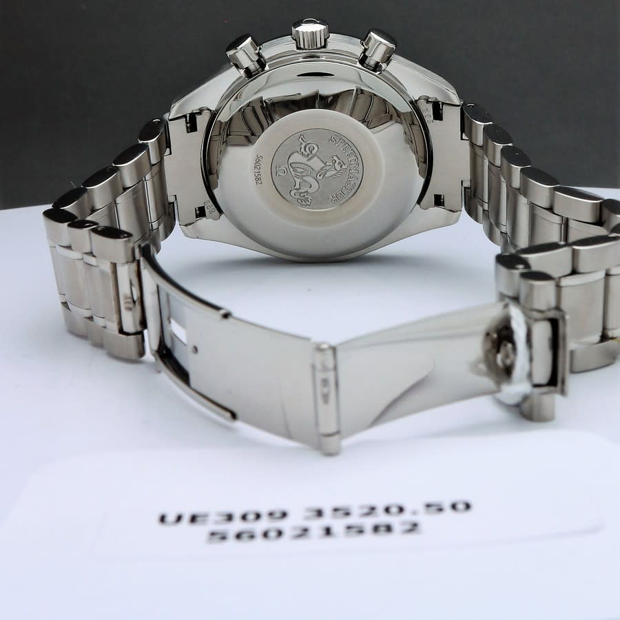 Omega Pre-owned Omega Speedmaster Chronograph Automatic Black Dial Men's  Watch 3520.50 3520.50 - Omega, Speedmaster - Jomashop