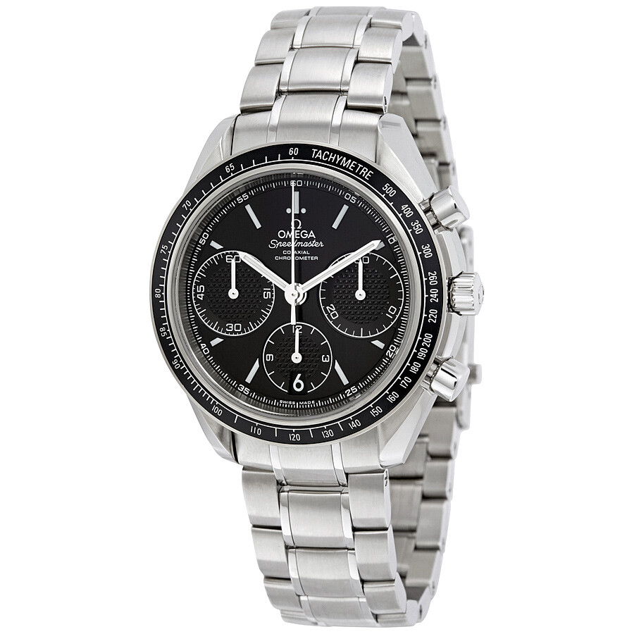 Omega Preowned Omega Speedmaster Racing Chronograph Tachymeter Black