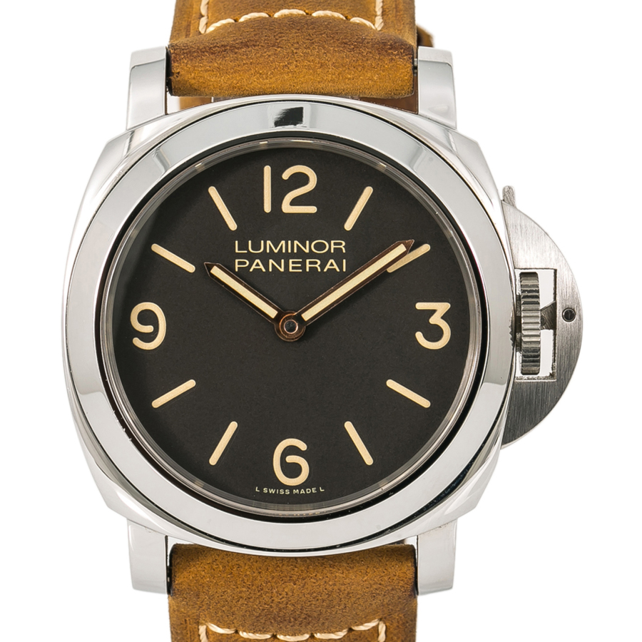 Panerai Pre-owned Panerai Luninor Brown Dial Men's Watch PAM00390 PAM00390  - Pre-Owned Watches, Panerai - Jomashop