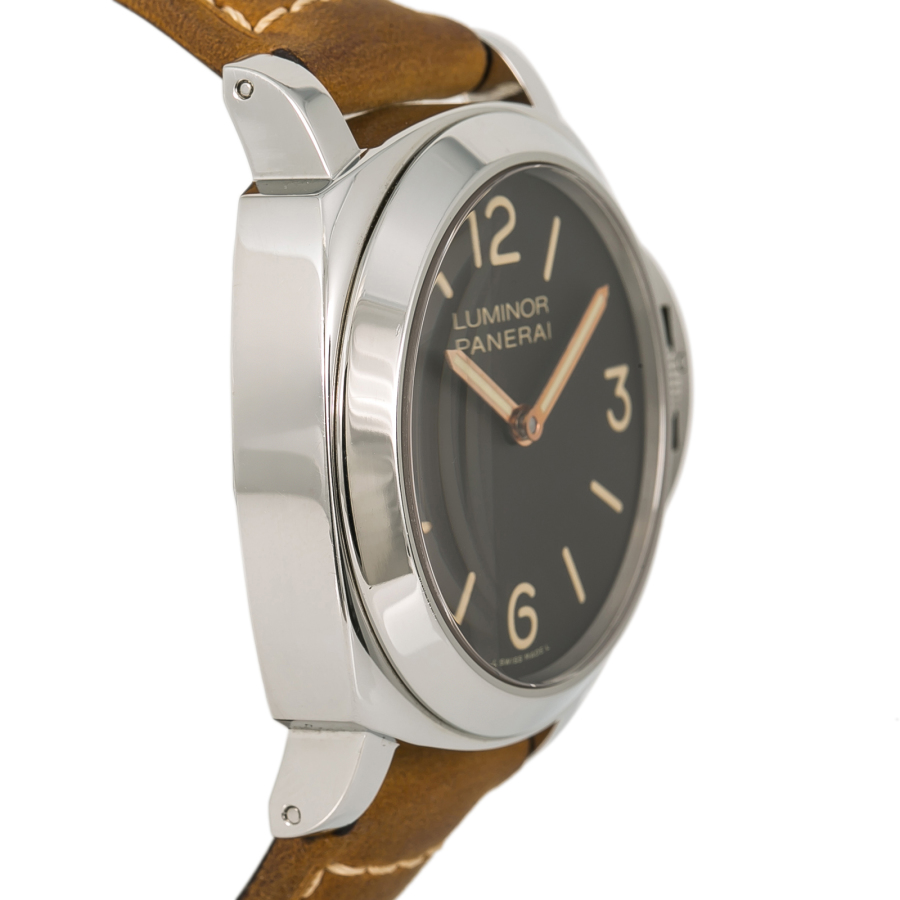 Panerai Pre-owned Panerai Luninor Brown Dial Men's Watch PAM00390 PAM00390  - Pre-Owned Watches, Panerai - Jomashop
