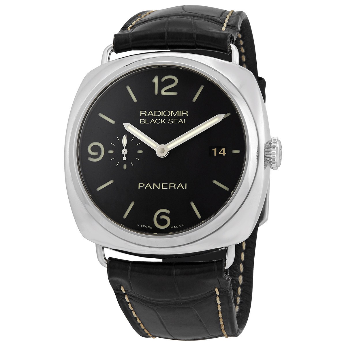 Panerai Pre-owned Panerai Radiomir Black Seal 3 Days Automatic Men's Watch  PAM00388 PAM00388 - Pre-Owned Watches, Panerai - Jomashop