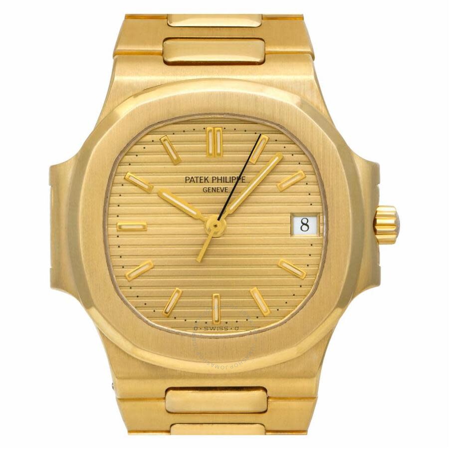 Nautilus Automatic Gold Dial Men's Watch