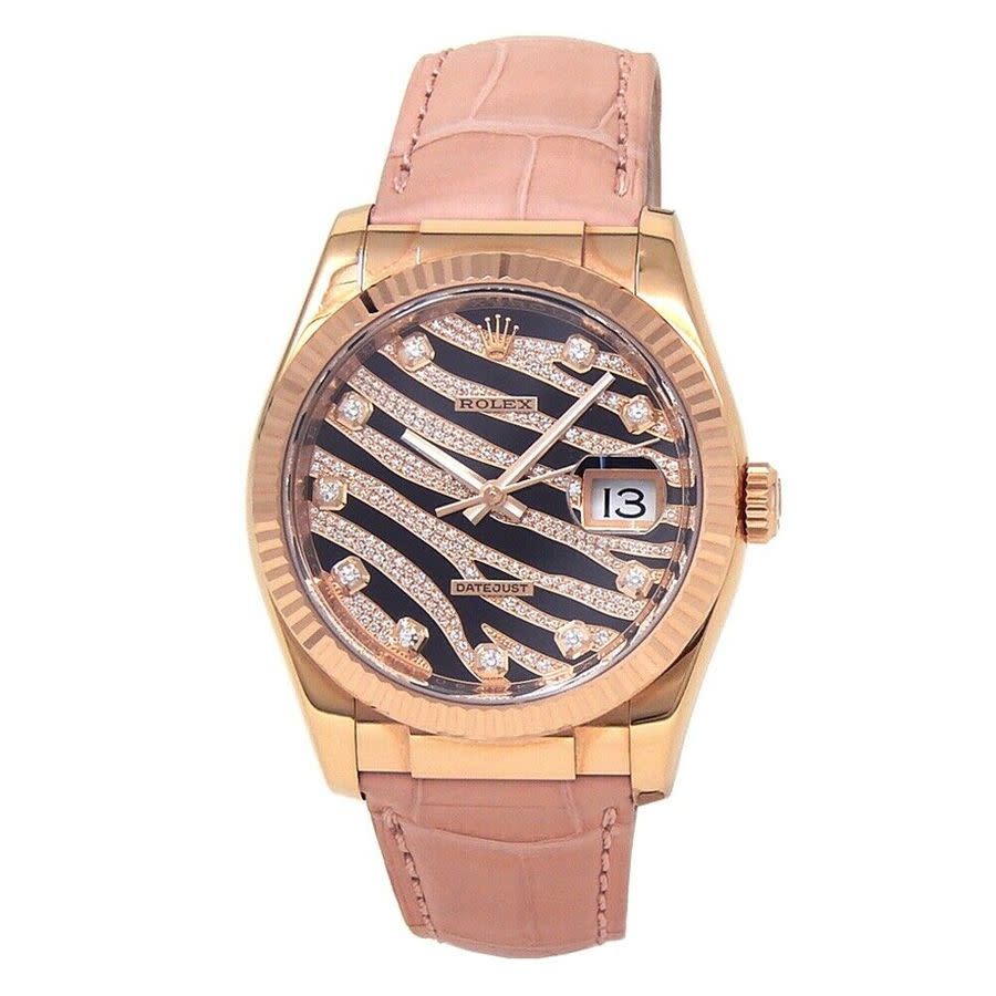 Rolex Pre-owned Rolex Datejust Automatic Chronometer Diamond Ladies Watch 116135  116135 - Rolex, Datejust - Jomashop
