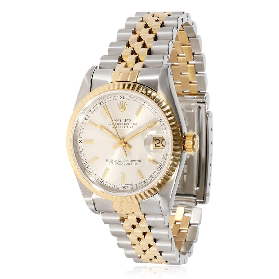Oyster Perpetual Automatic Champagne Dial Unisex Watch