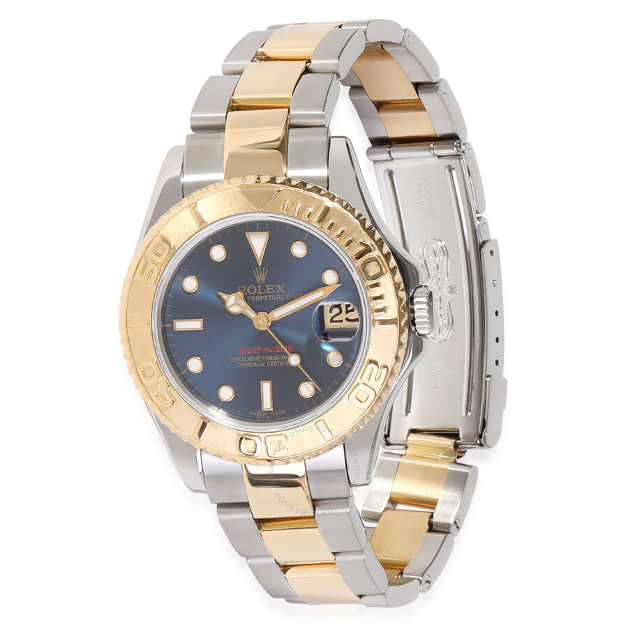 Oyster Perpetual Automatic Chronometer Blue Dial Unisex Watch