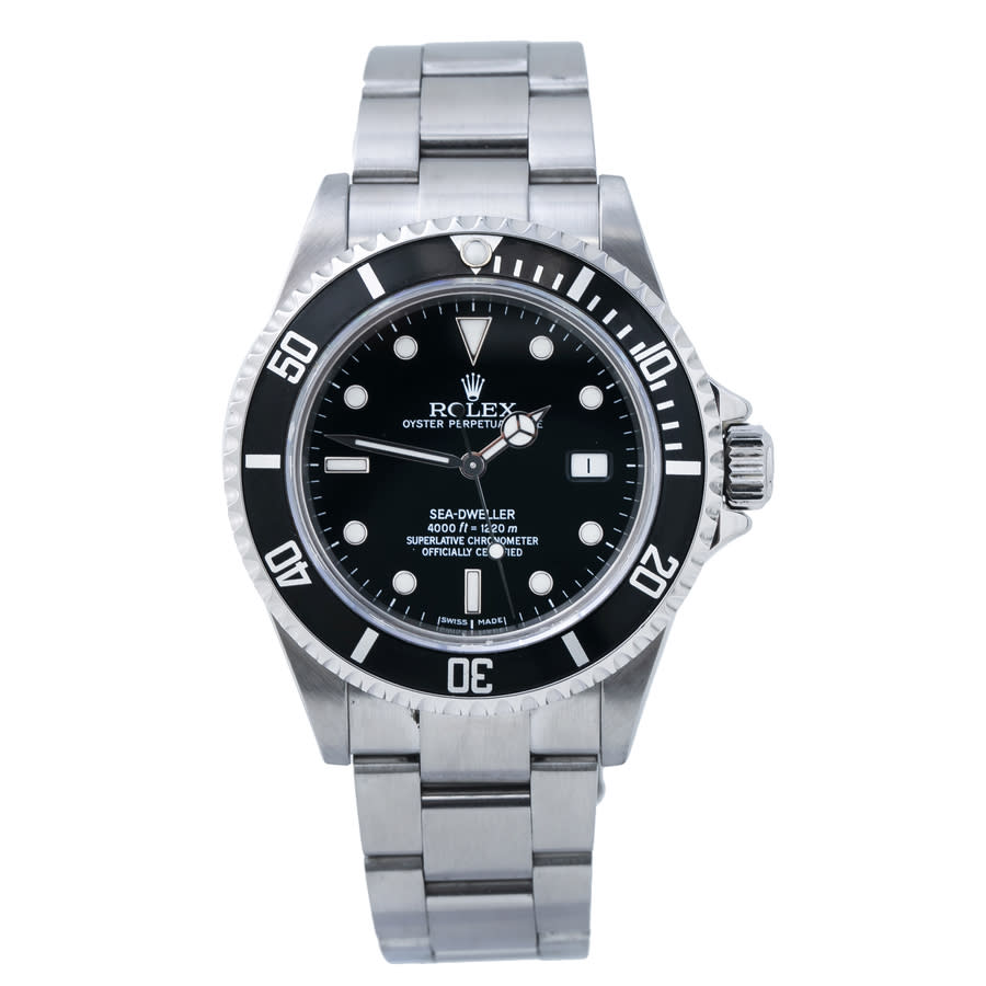 Rolex Pre-owned Rolex Sea Dweller Black 