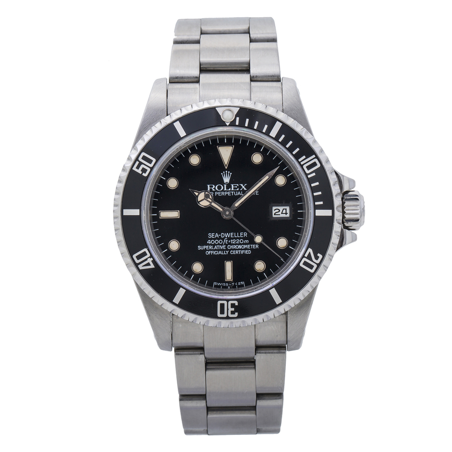 Rolex Pre-owned Rolex Sea-Dweller Black 