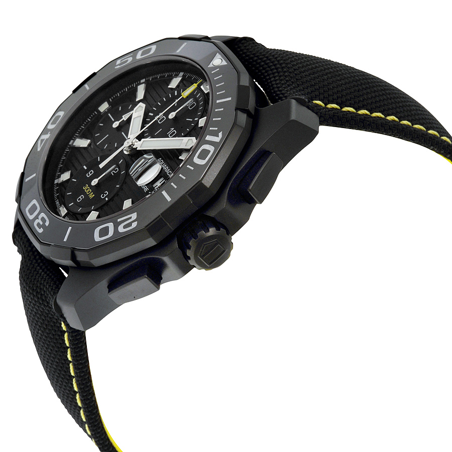 Tag Heuer Aquaracer PVD Black Dial Watch for Men - CAY218A.FC6361