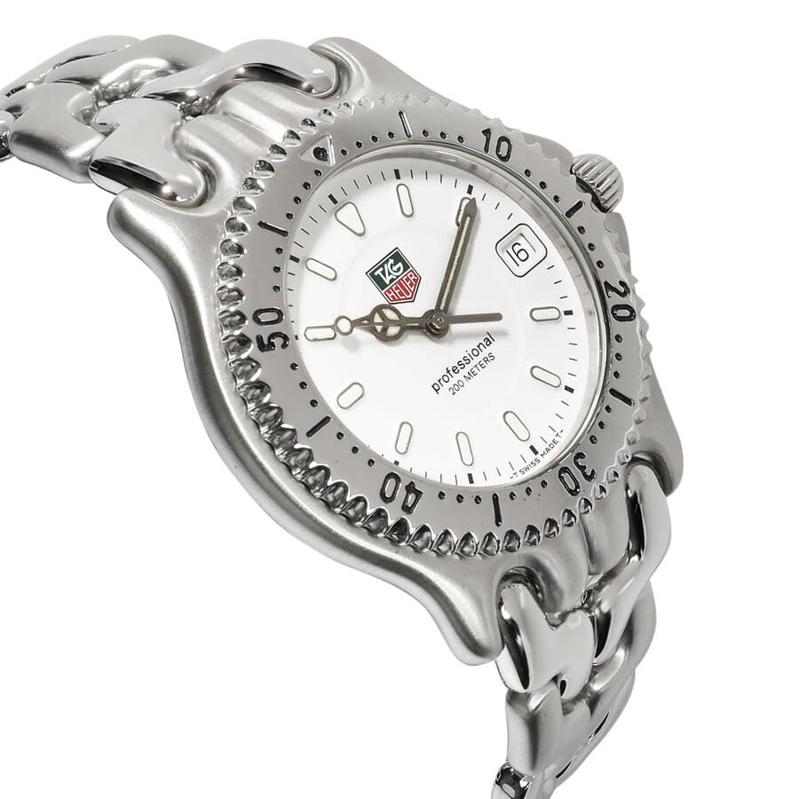 Tag Heuer Preowned Tag Heuer Sports Elegance Quartz White Dial Men's