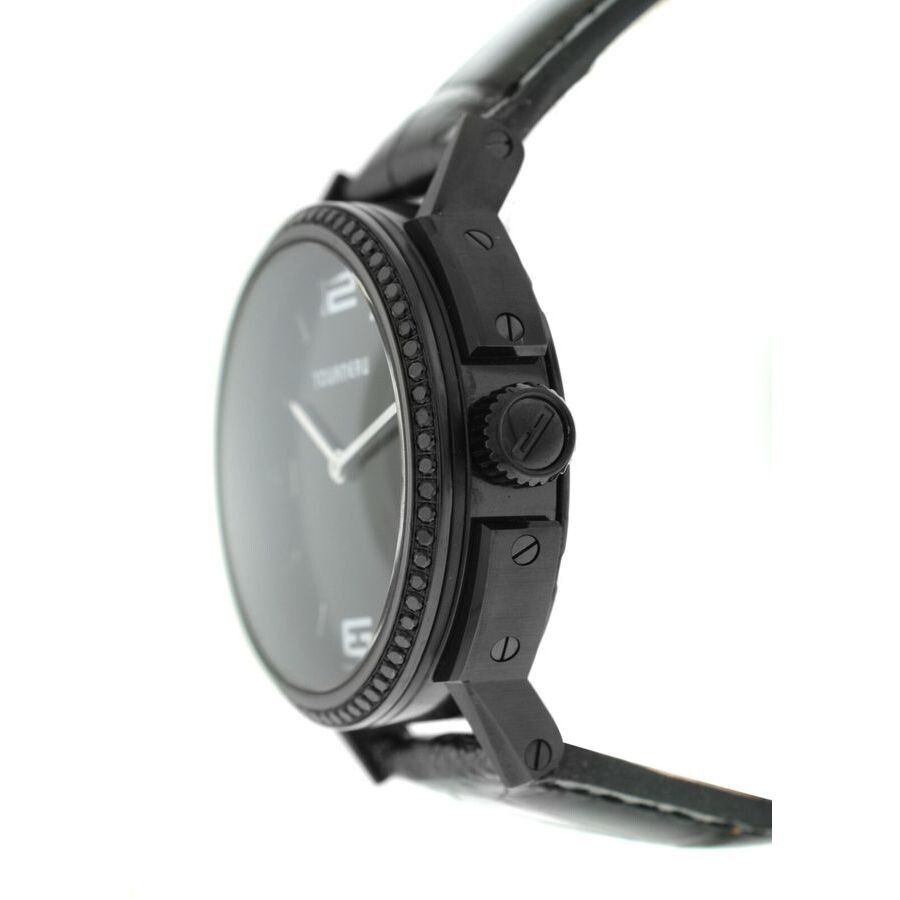 Tourneau Preowned Tourneau Roventa Quartz Black Dial Unisex Watch
