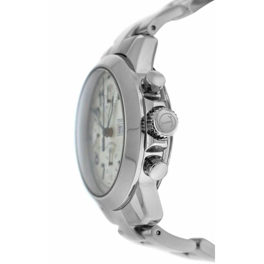 Tourneau Preowned Tourneau Sportgraph Chronograph Automatic White Dial