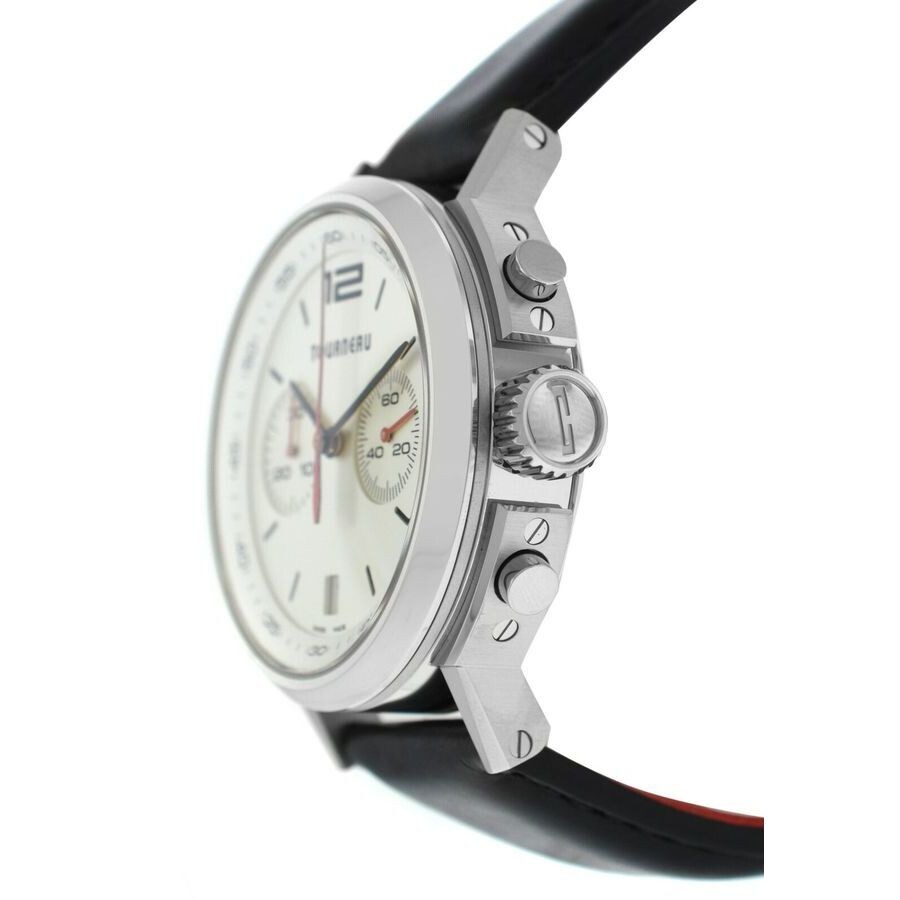Tourneau Preowned Tourneau Tourneau TNY Chronograph Automatic White