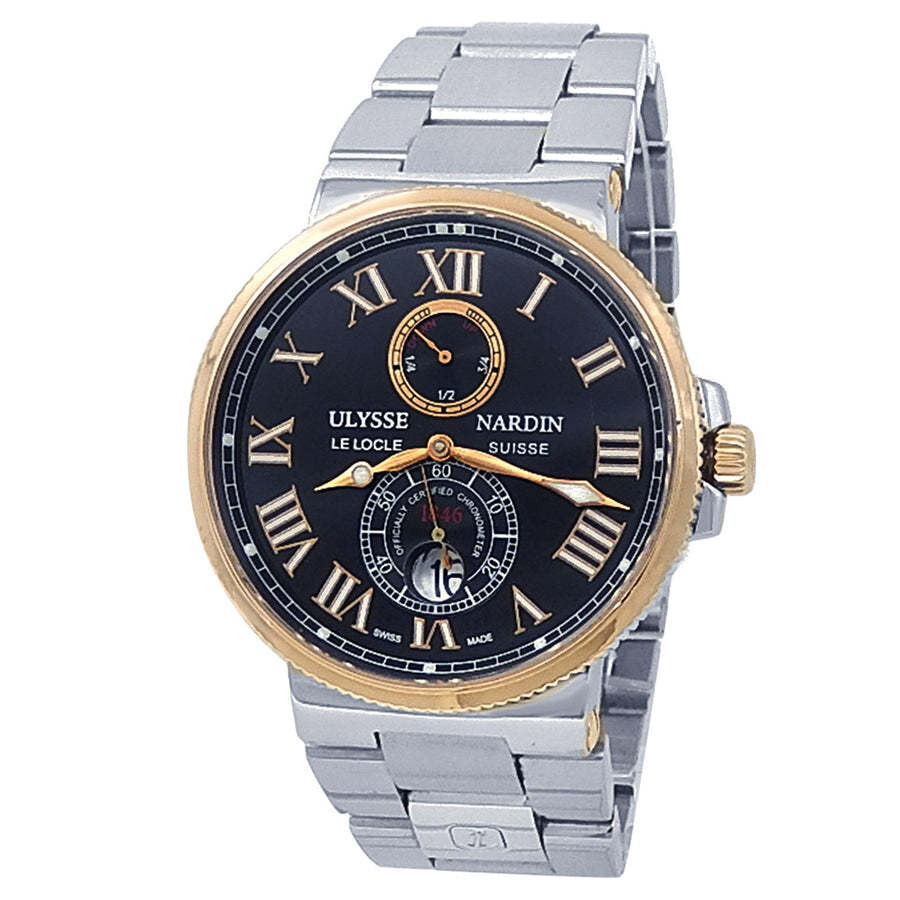 Maxi Marine Automatic Black Dial Men's Watch