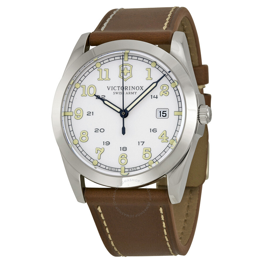Infantry White Dial Men's Watch