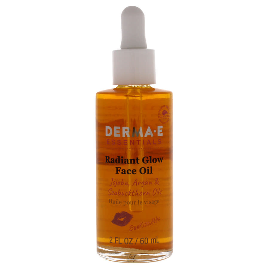 DermaE Radiant Glow Face Oil by DermaE for Unisex 2 oz Oil