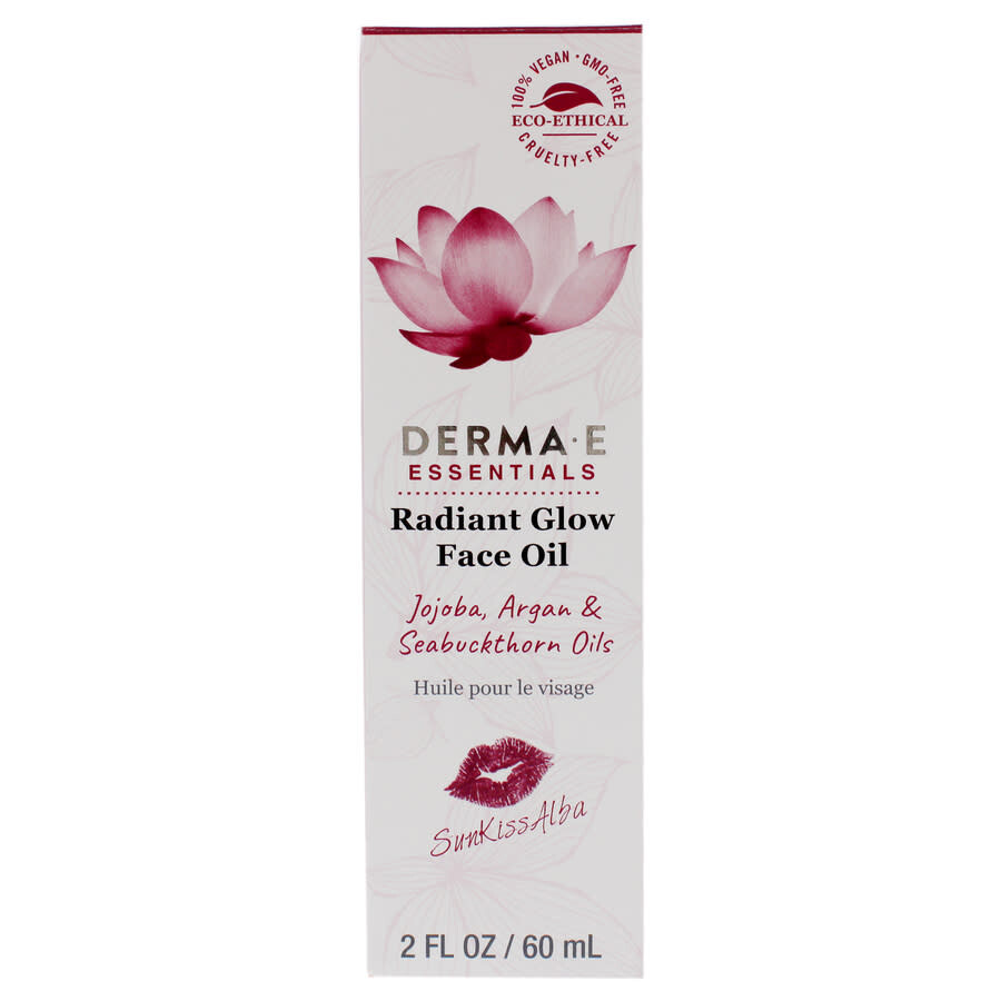 DermaE Radiant Glow Face Oil by DermaE for Unisex 2 oz Oil