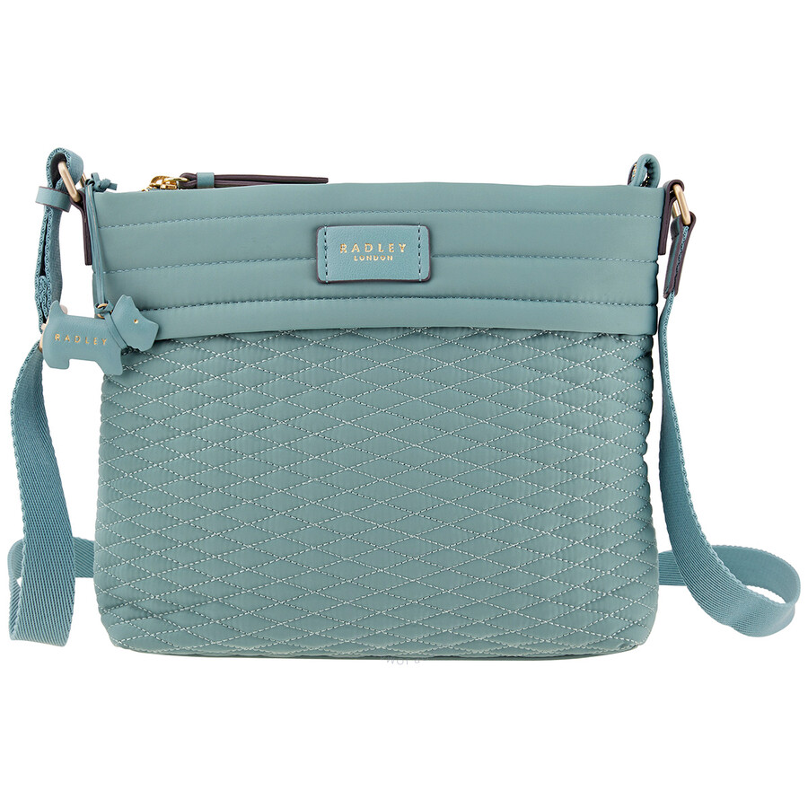 Radley Charleston Medium Zip Top Crossbody Lake 17353 LAKE