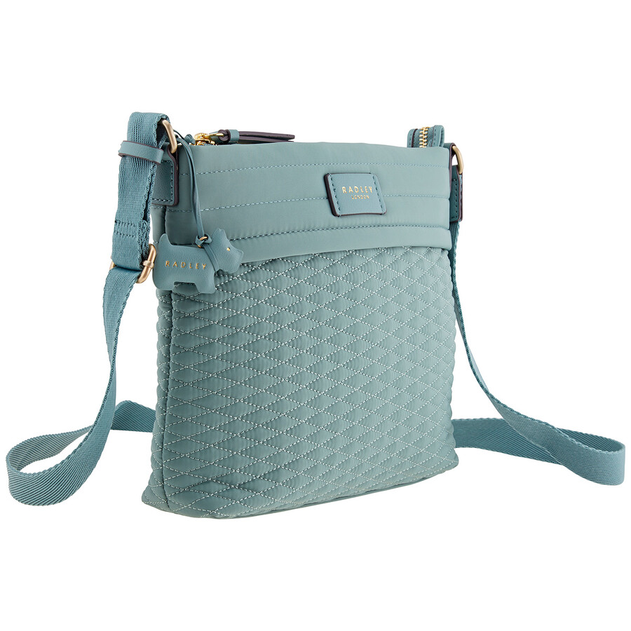 Radley Charleston Medium Zip Top Crossbody Lake 17353 LAKE