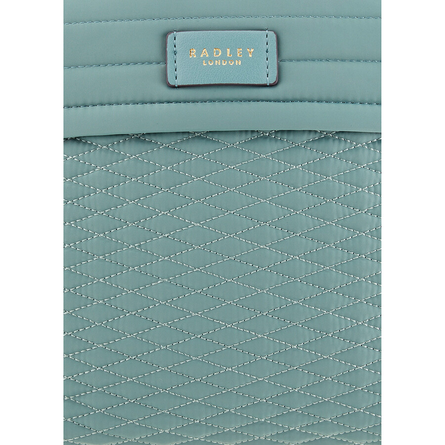 Radley Charleston Medium Zip Top Crossbody Lake 17353 LAKE