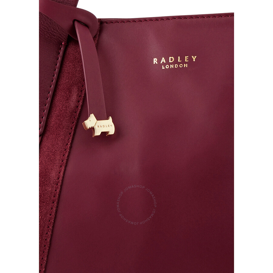 Radley Medium Baylis Road Ziptop Shoulder Bag Merlot 17289 MERLOT