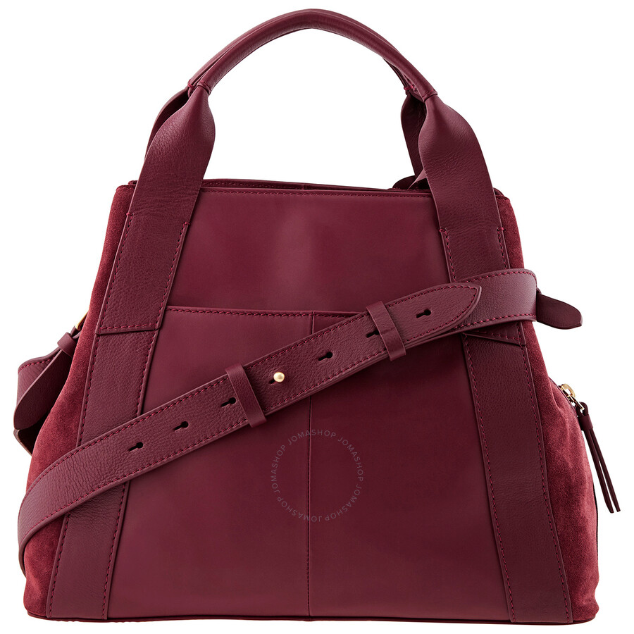 Radley Medium Baylis Road Ziptop Shoulder Bag Merlot 17289 MERLOT