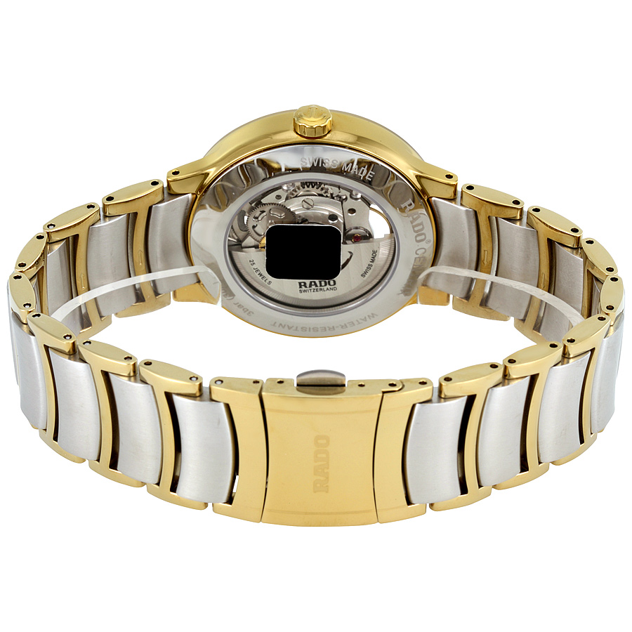 Rado Centrix Automatic Silver Skeleton Dial Men's Watch R30180113 R30180113  7612819052236 - Rado, Centrix - Jomashop