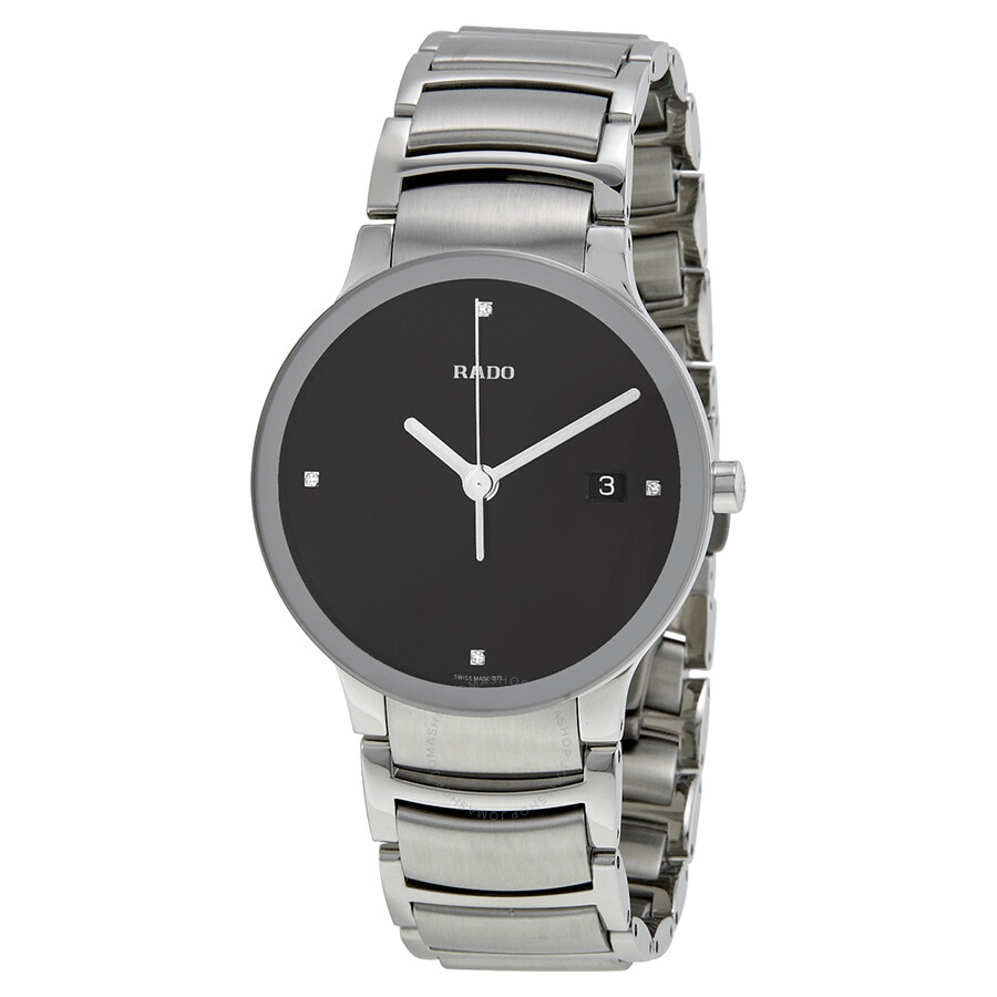 Centrix Jubile Black Diamond Dial Men's Watch