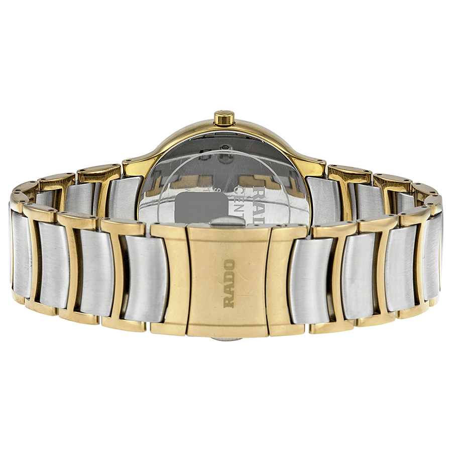 Rado Centrix Jubile Silver Dial Two-tone Men's Watch R30931713 ...