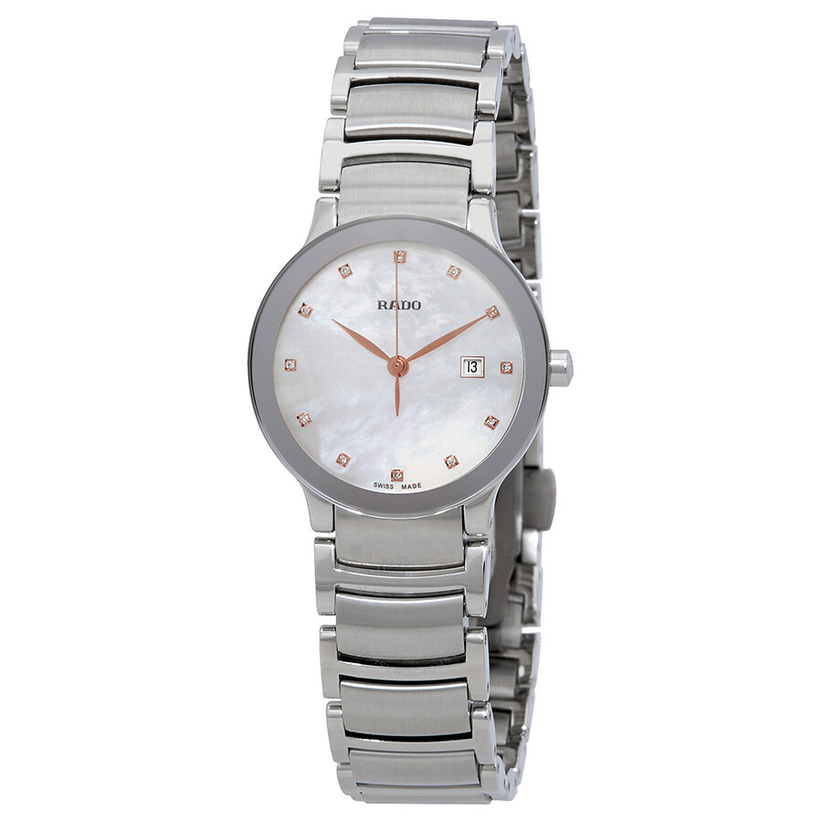 Centrix Mother Of Pearl Diamond Dial Ladies Watch