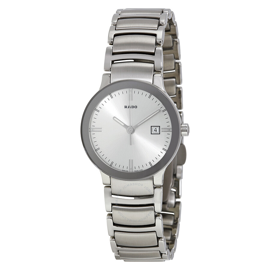 Centrix Quartz Silver Dial Stainless Steel Ladies Watch