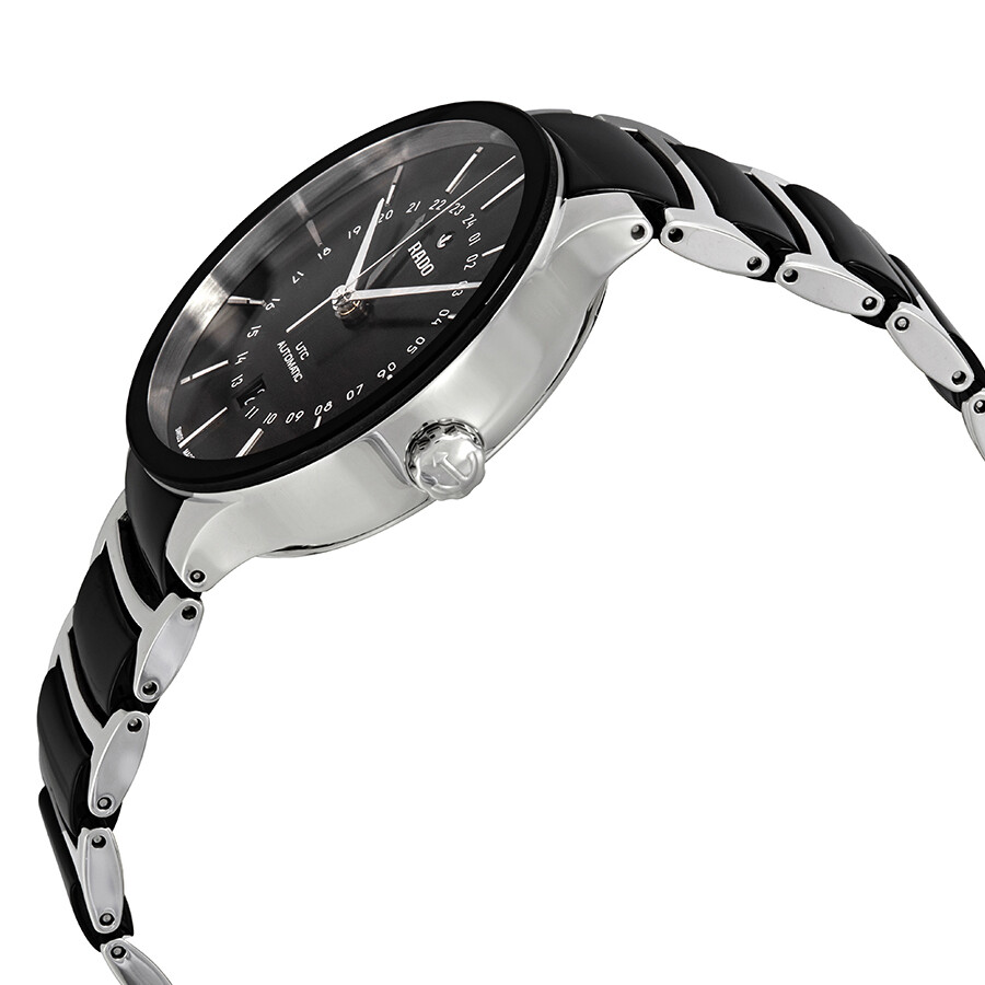 Rado Centrix XL Automatic Black Dial Men's Watch R30166152 842047126929 ...