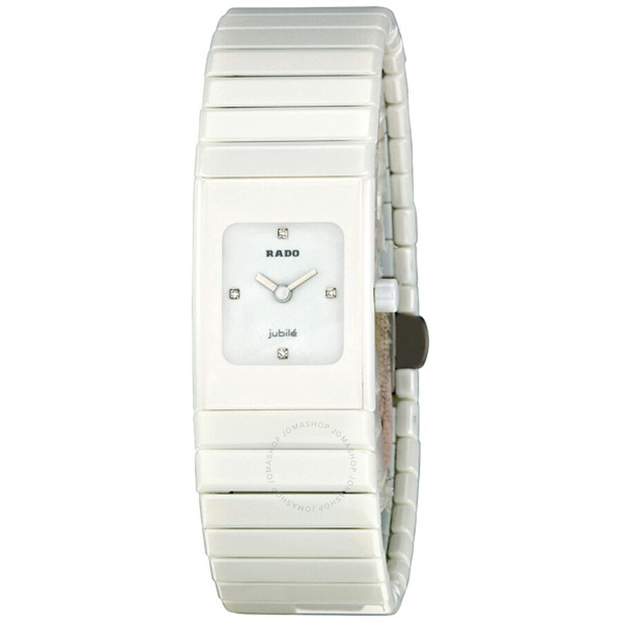 Ceramica Small Jubile White Diamond Dial Ladies Watch