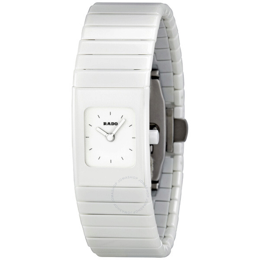 Ceramica Small White Dial White Ceramic Ladies Watch