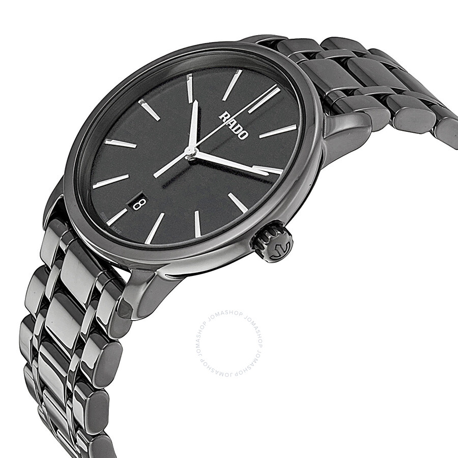 Rado DiaMaster Black Dial Plasma Ceramic Men s Watch R14072177