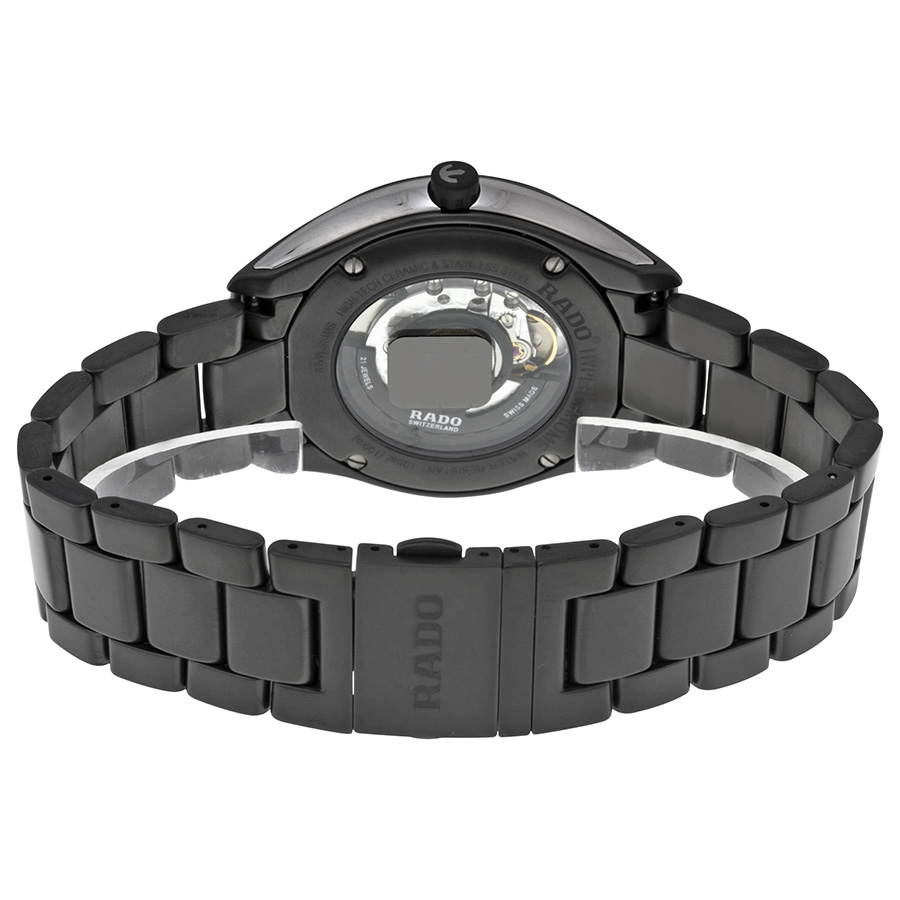 Rado Hyperchrome Automatic Black Dial Black Ceramic Men's Watch R32167152  R32167152 845960050135 - Rado, Hyperchrome - Jomashop