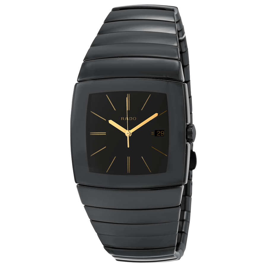 Rado Sintra XXL Black Dial Black Ceramic Men's Watch R13723192 R13723192  7612819043623 - Watches, Rado - Jomashop