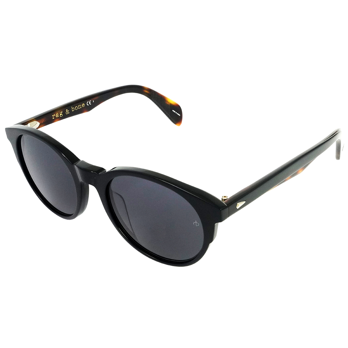 Occhiali Da Sole Rag & Bone Uomo RNB5054-S-900-52 - Cristallo/Lenti Grigie 52mm