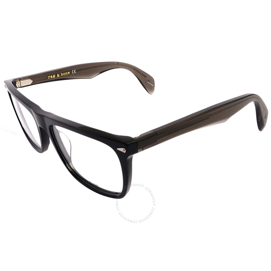 Rag And Bone Rag & Bone Demo Rectangular Men's Eyeglasses RNB7001 0807 ...